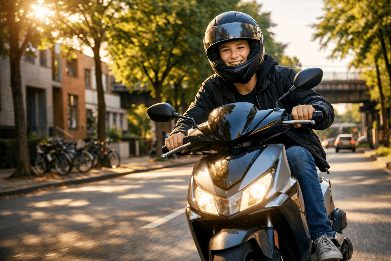 Roller Führerschein Hamburg Klasse AM: So fährst du ab 15 legal Roller in Hamburg-Süd